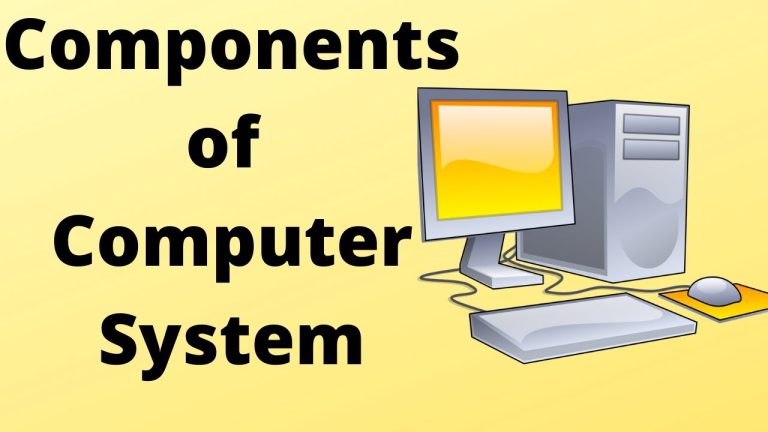 Components of Computer: Definitions, Notes, Quiz, PPT | Leverage Edu